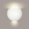 A19 Lighting Curacoa E26 Base Dimmable LED Wall Sconce, Bisque 1602-1LEDE26